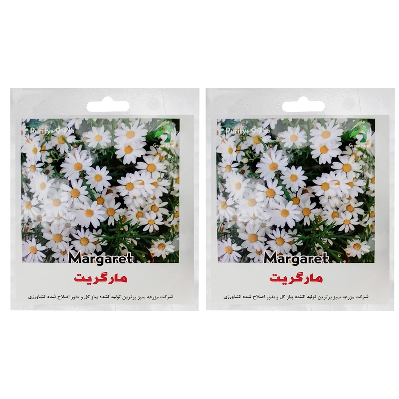 بذر گل مارگریت گرین فارم کد GRM 12 بسته 2 عددی