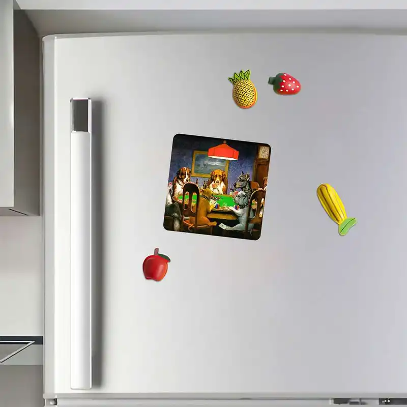 مگنت طرح نقاشی رنگ روغن مدل mg10008