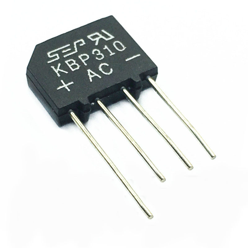 پل دیود  مدل KBP210 بسته 3 عددی