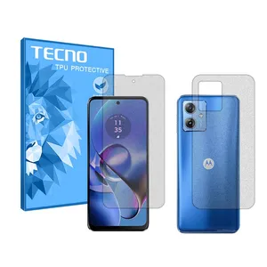 Tecno HyMTT model matte display screen protector suitable for Motorola Moto G64 mobile phone along with phone back protector