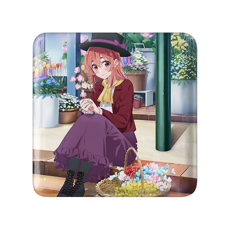 پیکسل خندالو طرح سومی انیمه کانوجو اوکاری مدل مربعی کد 34820