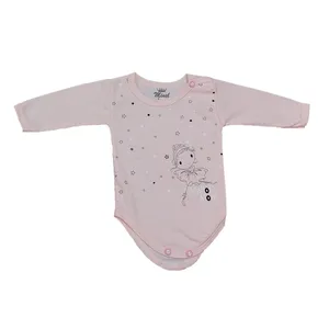 بادی آستین بلند نوزادی مدل عروسکی