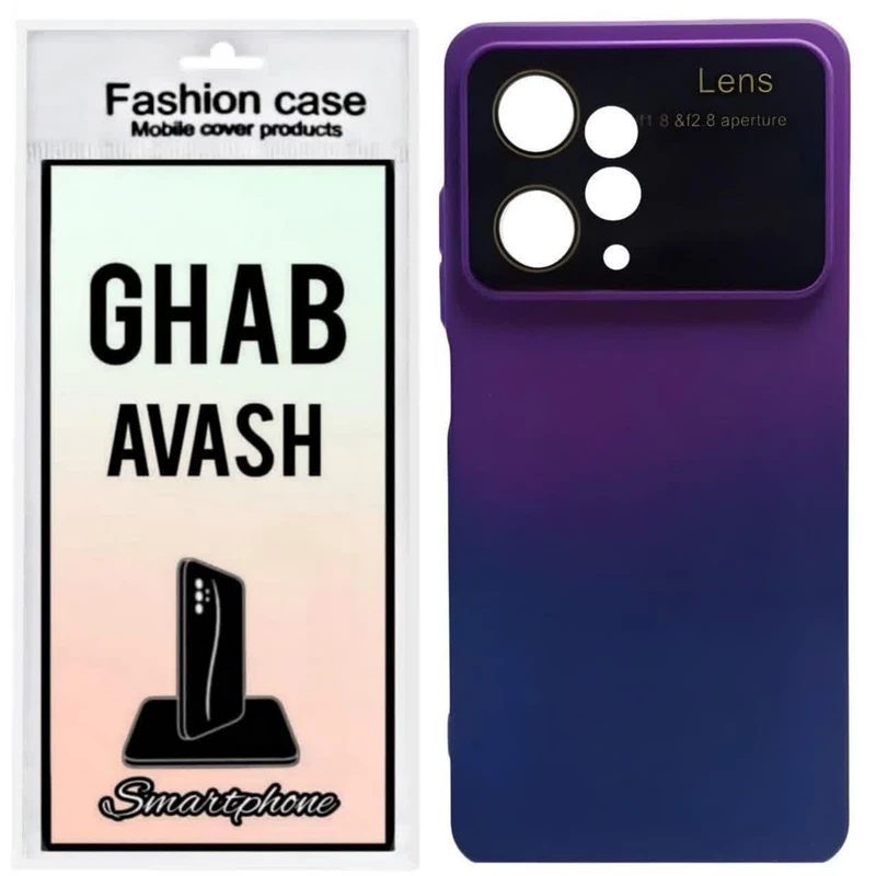 کاور قاب آوش طرح آبرنگی مدل سیلیکون 03 مناسب برای گوشی موبایل شیائومی REDMI NOTE12 4G