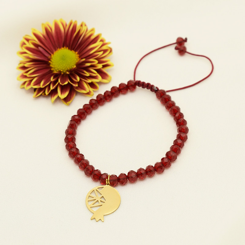 دستبند زنانه دلنار گالری مدل انار یلدا 10