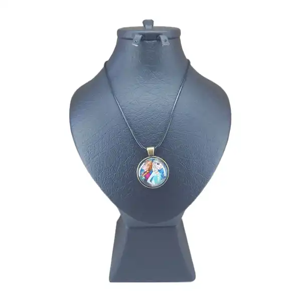 گردنبند دخترانه مدل انا و السا کد 2