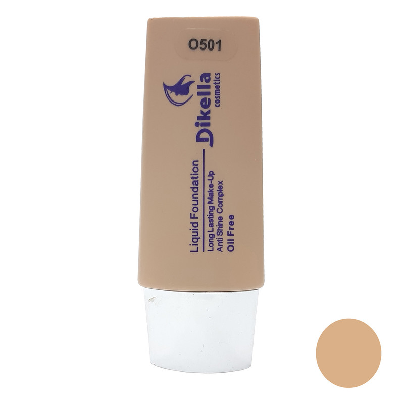 کرم پودر دیکلا مدل Oil Free دیکلا شماره 501 حجم 35 میلی لیتر