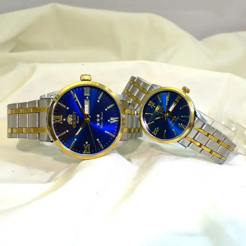 ست ساعت مچی عقربه ای زنانه و مردانه مدل ABOB-60117