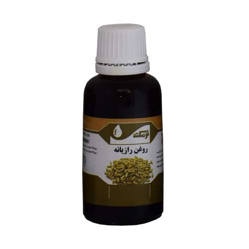 روغن مو و بدن نرمک طلایی مدل رازیانه حجم 30 میلی لیتر
