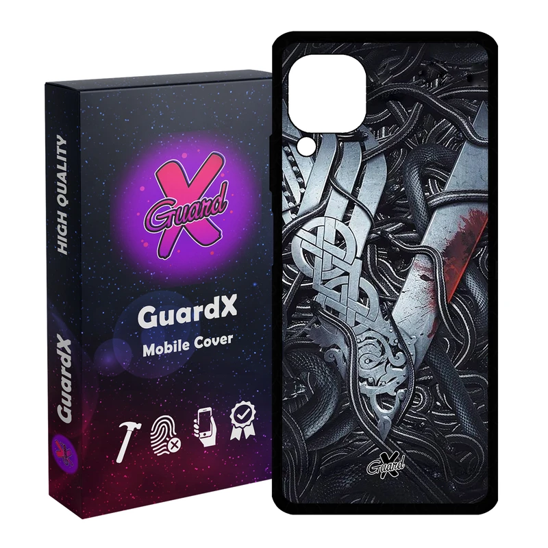 کاور گارد ایکس طرح Vikings مدل Glass10221 مناسب برای گوشی موبایل هوآوی Nova 7i / Nova 6 SE / P40 Lite