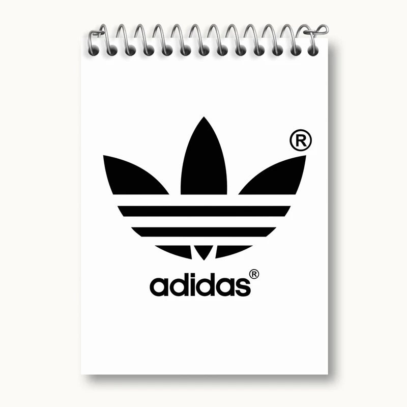 دفتر یادداشت 50 برگ خندالو مدل آدیداس Adidas کد 6214