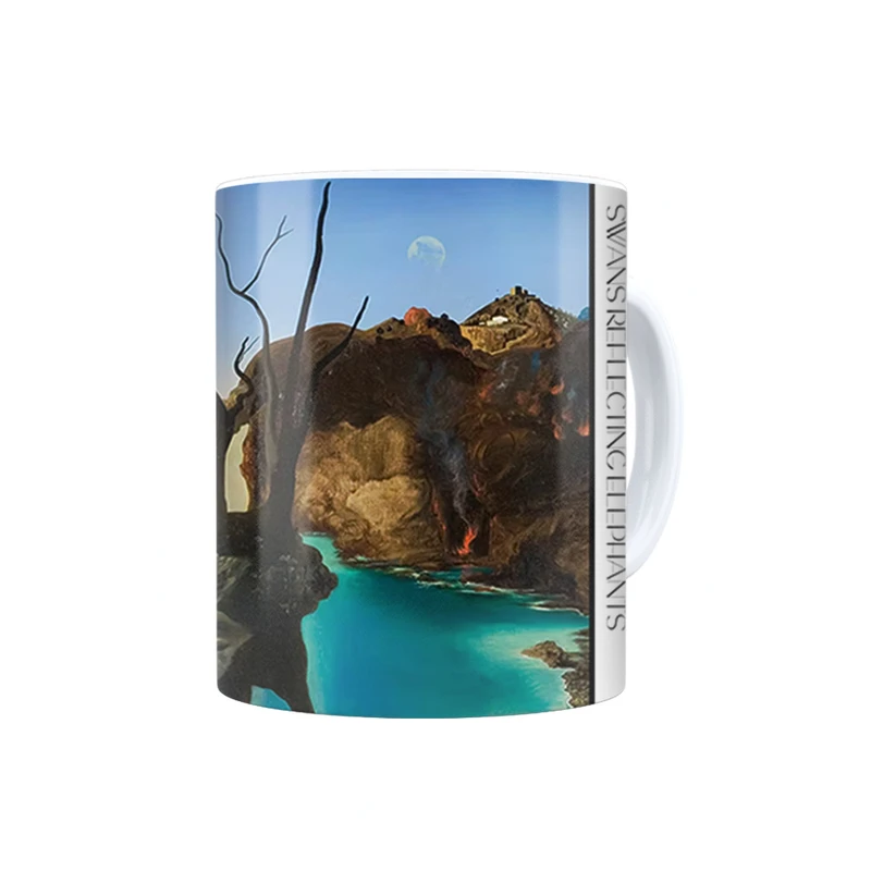 ماگ ترمه طراحان ایده مدل انعکاس قوها به صورت فیل از دالی کد art0762