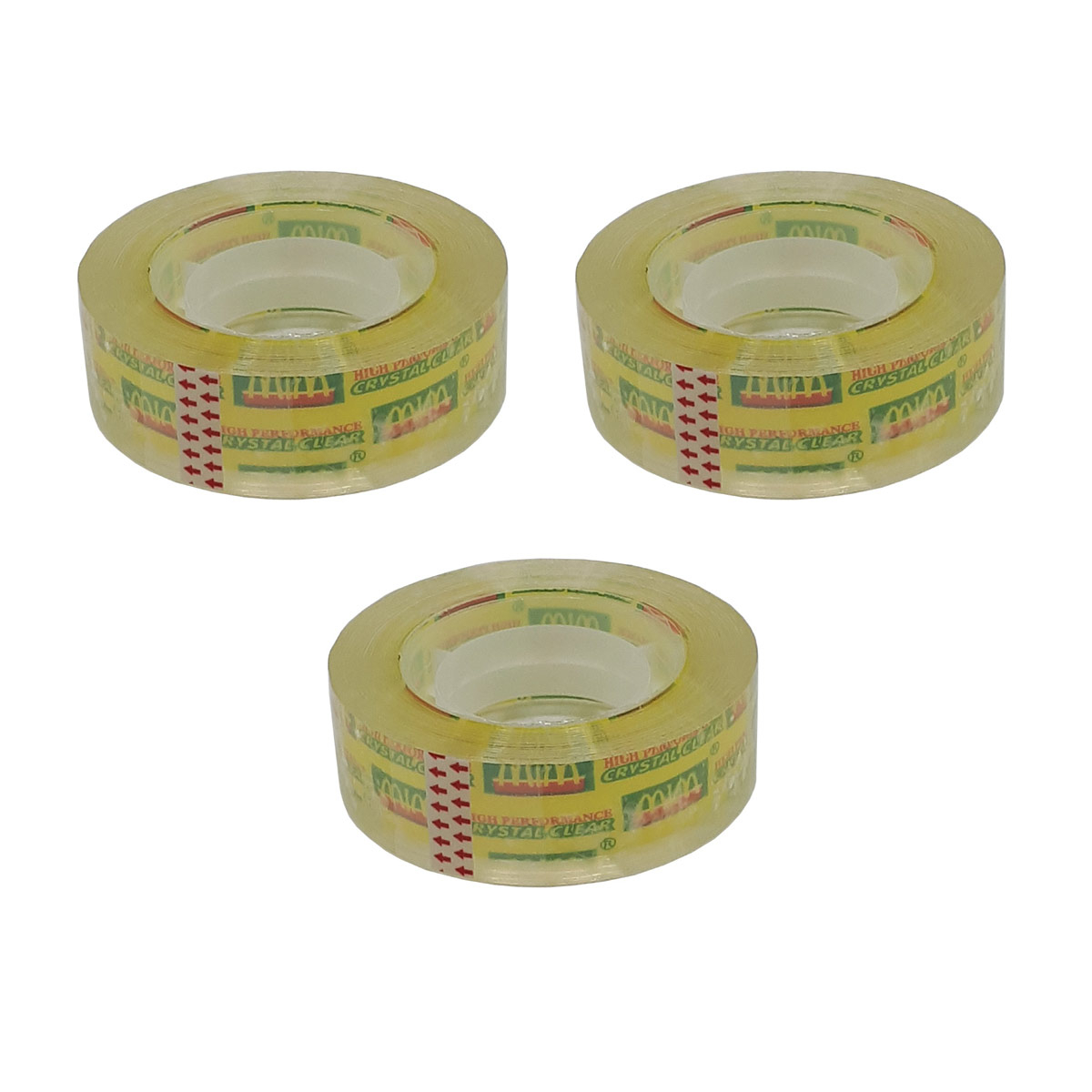 چسب نواری ام آی ام مدل C -C عرض 1.8سانتی متر بسته 3 عددی