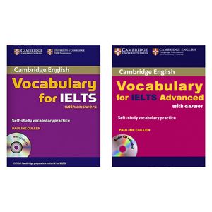 کتاب زبان Cambridge Vocabulary For IELTS اثر Pauline Cullen نشر هدف نوین 2 جلدی