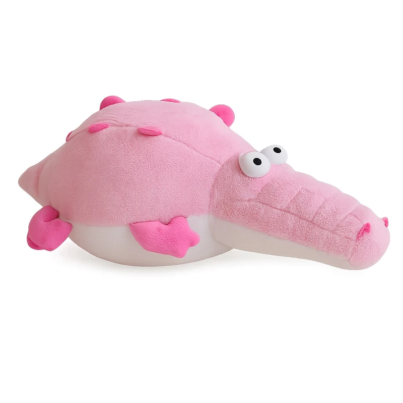 عروسک طرح تمساح چاق طول 52 سانتی متر