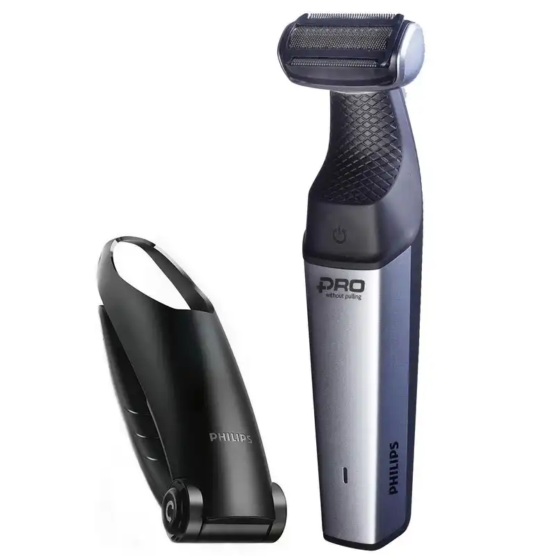 ماشین اصلاح موی بدن و صورت فیلیپس مدل 5000pro به همراه ماشین اصلاح وان بلید