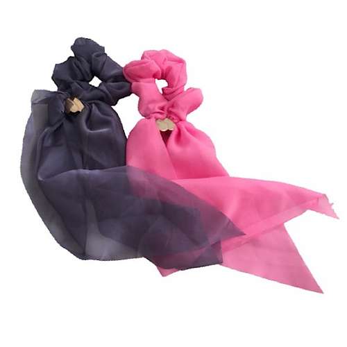 کش مو زنانه مدل دنباله دار حریر کد 1489 مجموعه 2 عددی