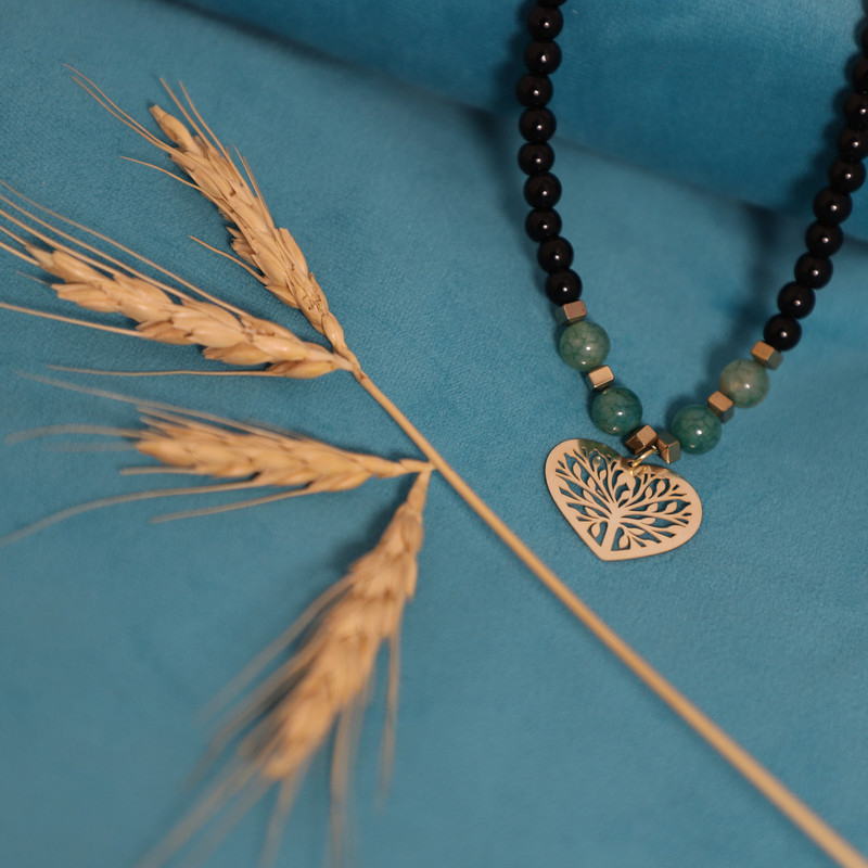 گردنبند طلا 18 عیار زنانه الن نار مدل قلب کد EN10347