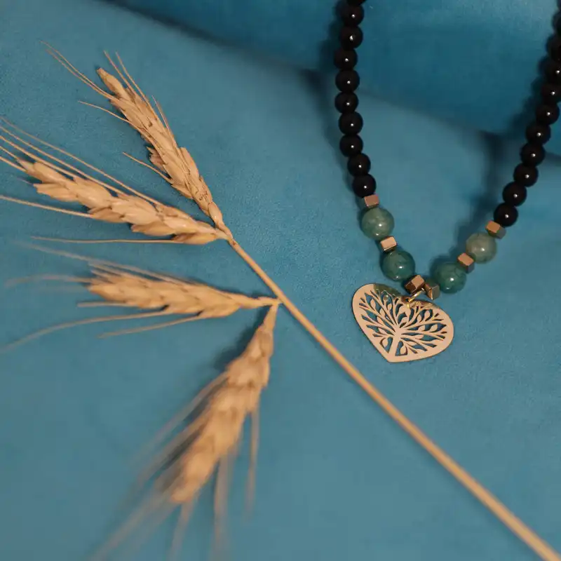 گردنبند طلا 18 عیار زنانه الن نار مدل قلب کد EN10347