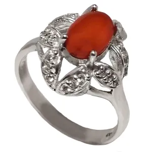 انگشتر نقره زنانه مدل عقیق یمن