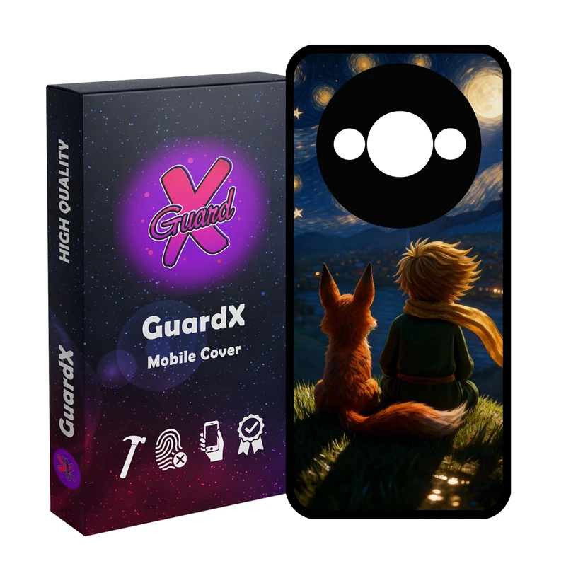 کاور گارد ایکس طرح شازده کوچولو مدل 10848 مناسب برای گوشی موبایل شیائومی Redmi A3 4G/ A3X 4G/ Poco C61