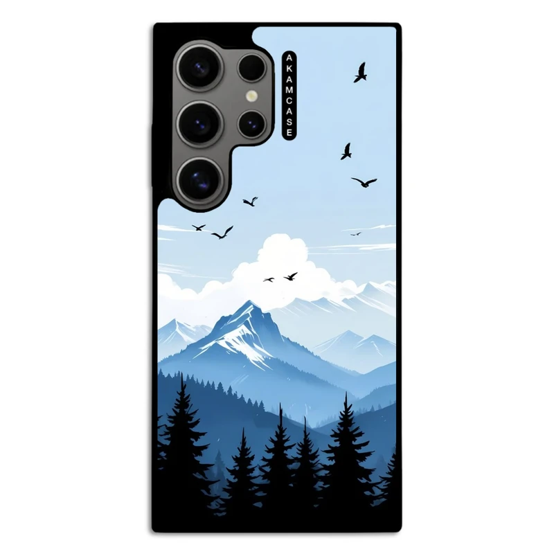 کاور آکام مدل AMC-WSGS24U-MOUNTAINS-7 مناسب برای گوشی موبایل سامسونگ Galaxy S24 Ultra