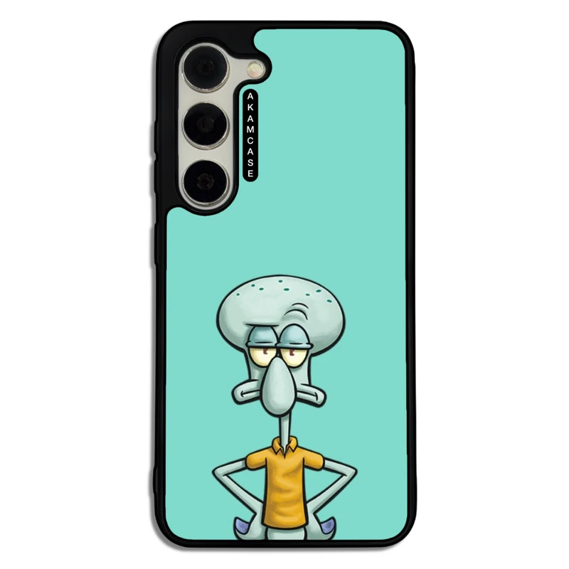 کاور آکام مدل AMC-WSGS23-SPONGE BOB14 مناسب برای گوشی موبایل سامسونگ Galaxy S23