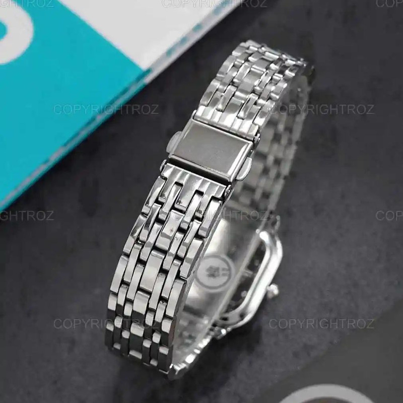 ساعت مچی عقربه ای زنانه مدل استیل کد 028