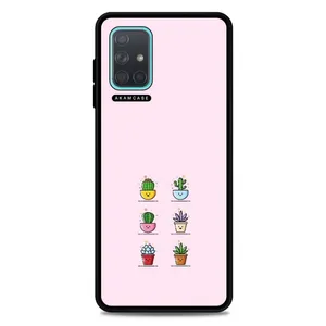 AKAM AMC-WSGA71-CACTUS-42 Cover For Samsung Galaxy A71