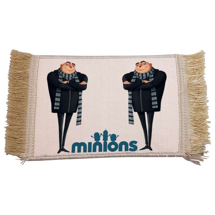 فرش ماشینی دیوارکوب مدل مینیون کد 42