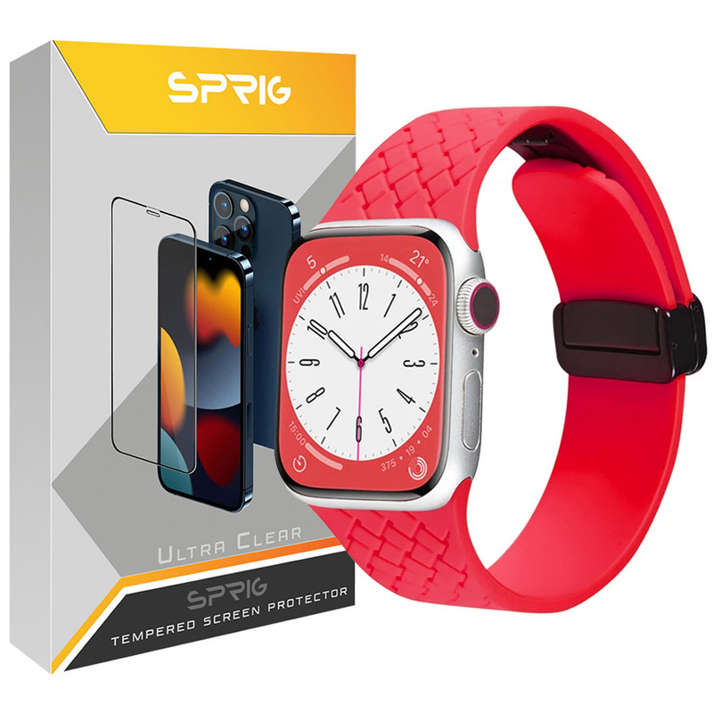 بند اسپریگ مدل Braided مناسب برای اپل واچ Ultra 49mm