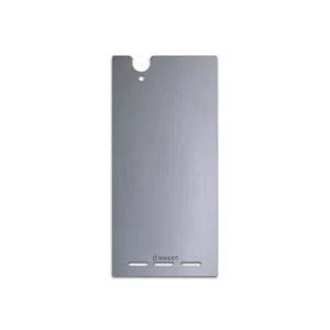 MAHOOT Matte-Silver Cover Sticker for Sony Xperia T2 Ultra