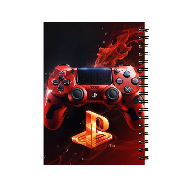 دفتر مشق 60 برگ طرح پلی استیشن کد 0258