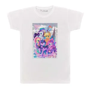 تی شرت بچگانه پرمانه طرح پونی کد pmt.4657