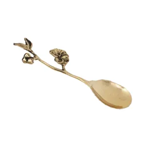 قاشق آجیل خوری برنجی مدل Sg-25