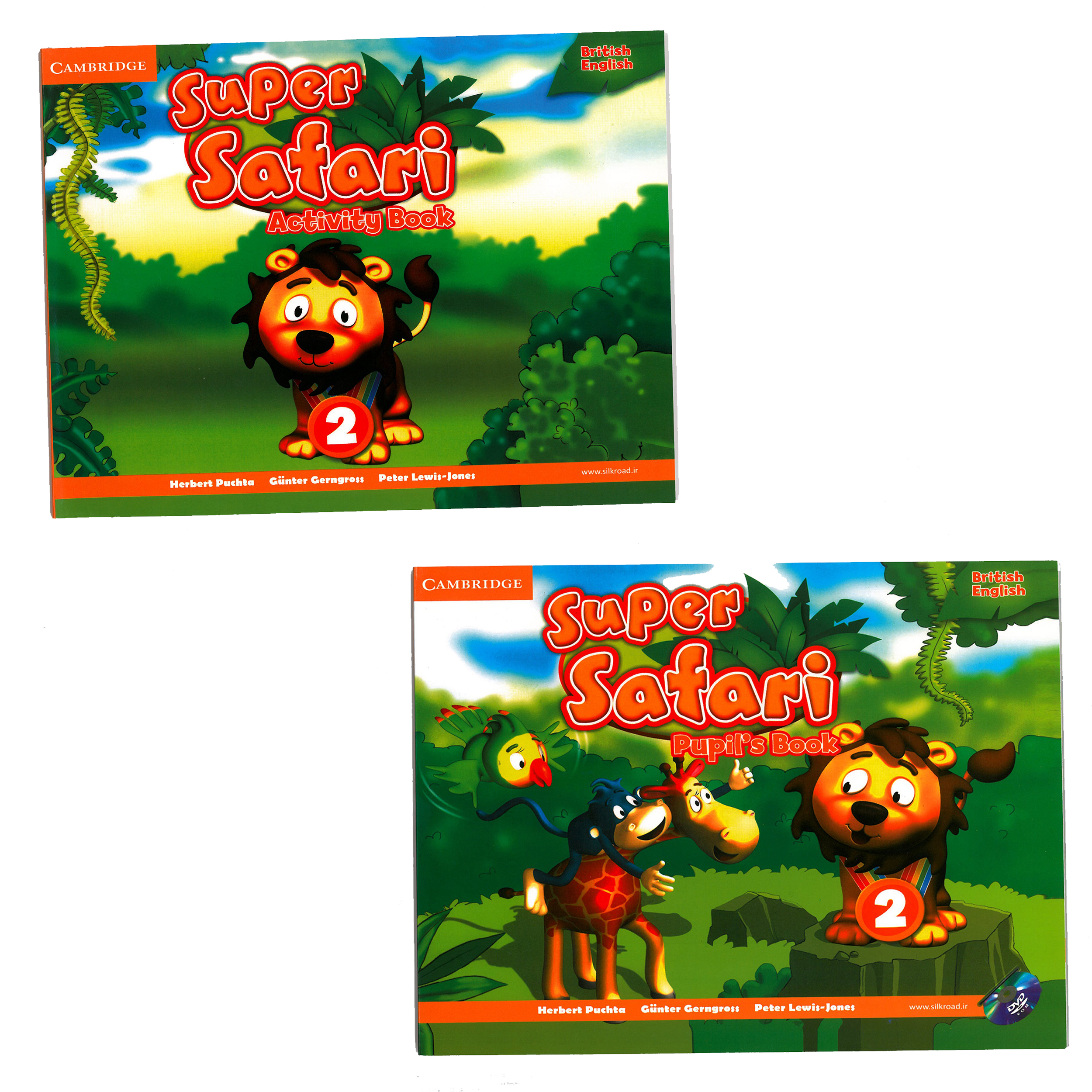 کتاب Super Safari 2 اثر Herbert Puchta انتشارات کمبریج 2 جلدی 