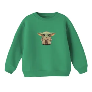 سویشرت بچگانه مدل  بیبی یودا کد 12 رنگ سبز