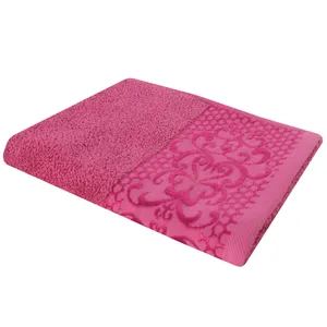 حوله دستی بهباف آذر مدل HD-106528 سایز 74x40 سانتی متر 