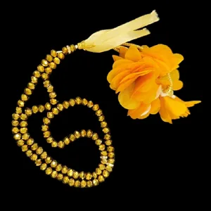 تسبیح مدل کریستال گلدار کد 701