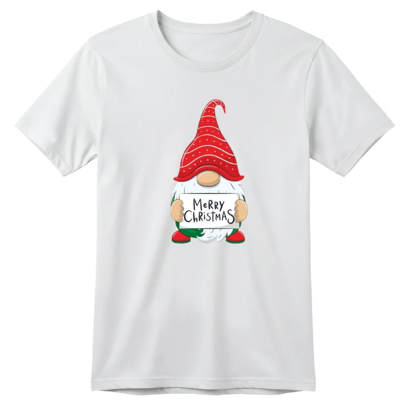 تی‌شرت آستین کوتاه بچگانه مدل بابانوئل کریسمس کد v3 