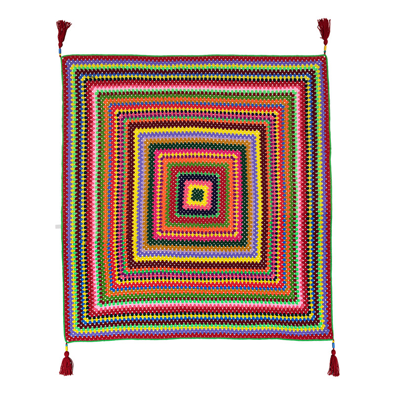 شال مبل مدل مربع سایز 125×125 سانتی متر 