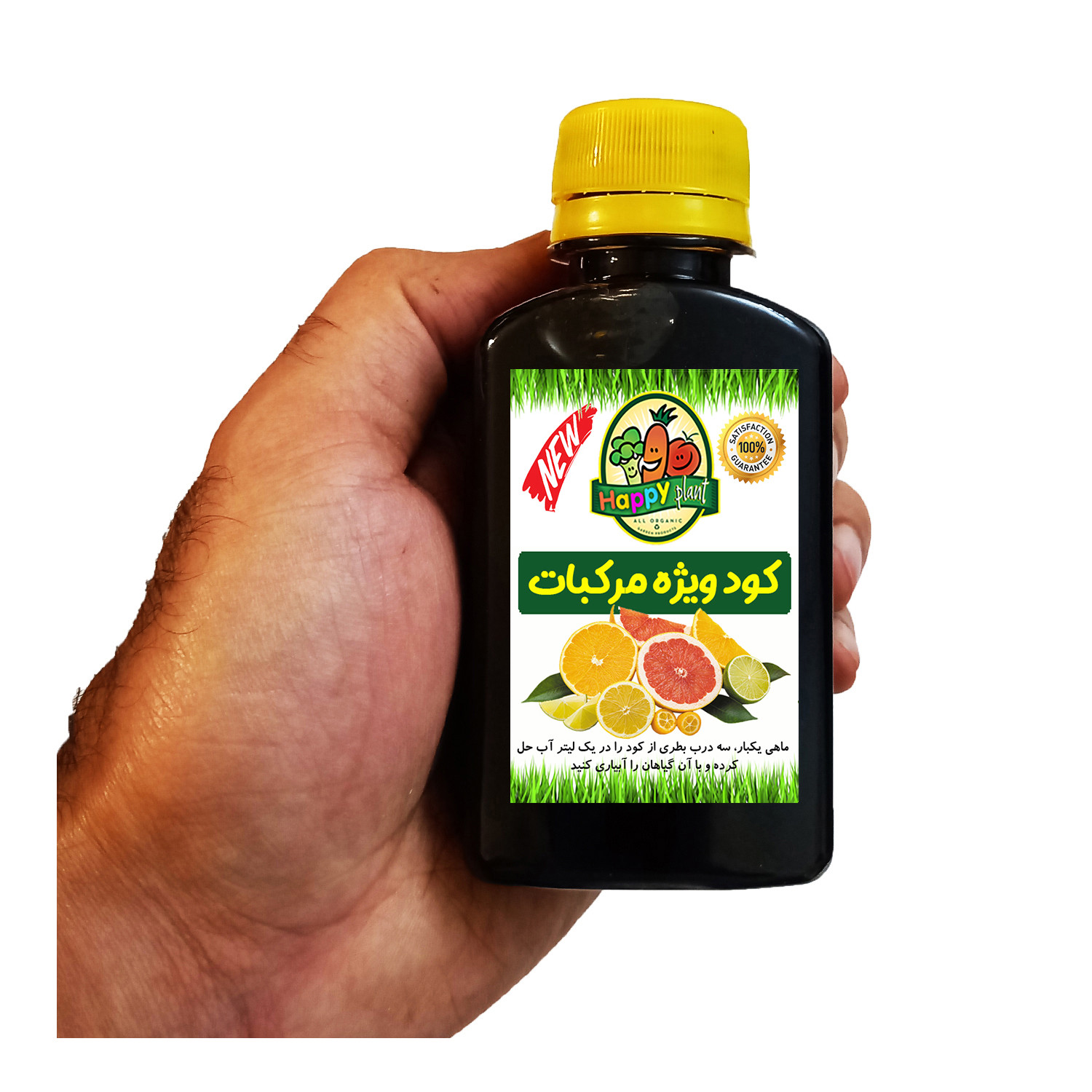 کود تقویتی مخصوص انواع مرکبات هپی پلنت مدل HP445 حجم 120 میلی لیتر کود تقویتی مخصوص انواع مرکبات هپی پلنت مدل HP445 حجم 120 میلی لیتر