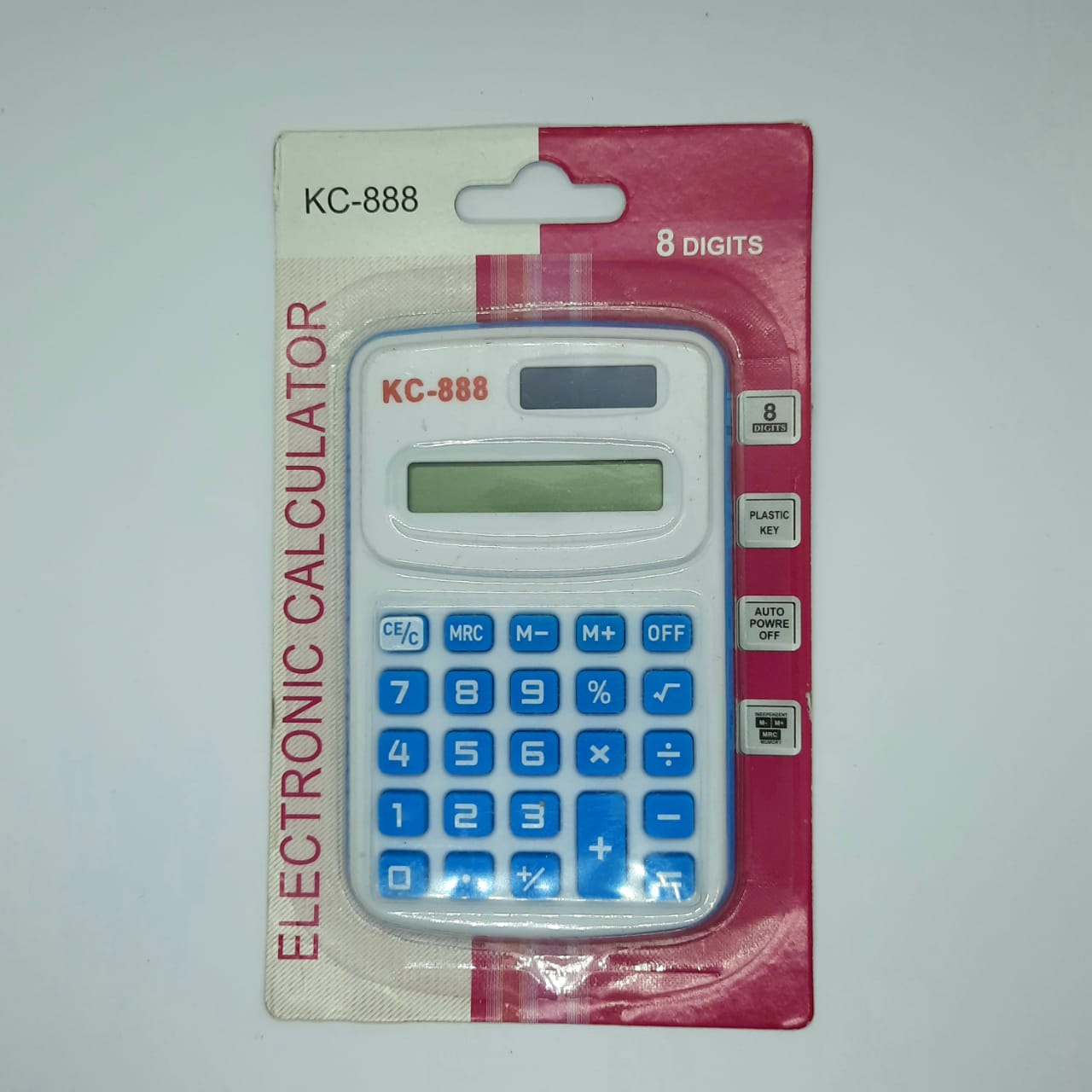 ماشین حساب مدل کارتی کد KC-888 عکس شماره 2