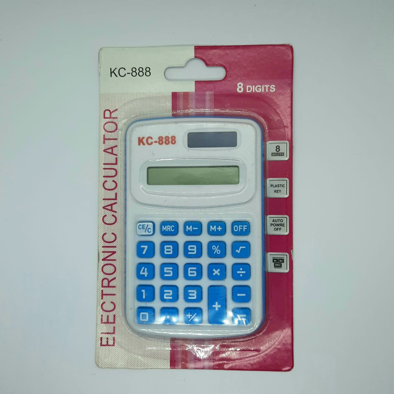 ماشین حساب مدل کارتی کد KC-888