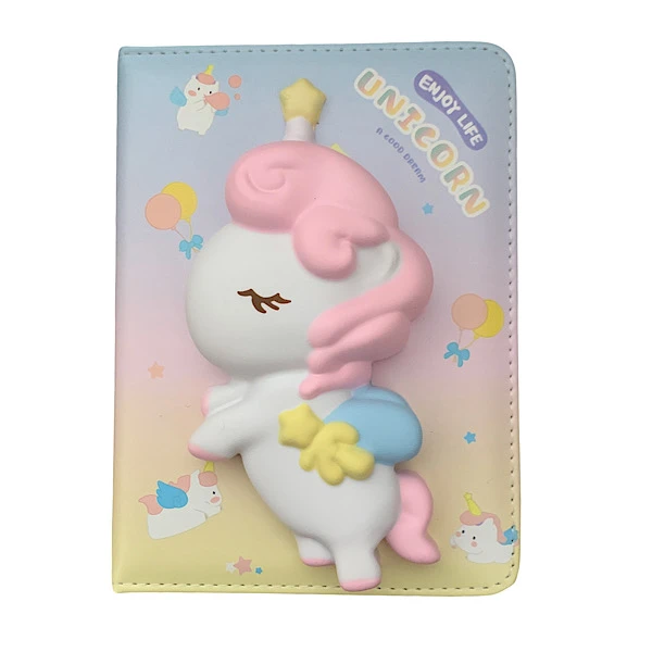 دفتر یادداشت مدل نرمالو کره ای اسکوییشی یونیکرن