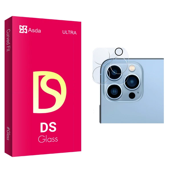 محافظ لنز دوربین آسدا مدل DS Glass FLL مناسب برای گوشی موبایل اپل iPhone 11 ProMax
