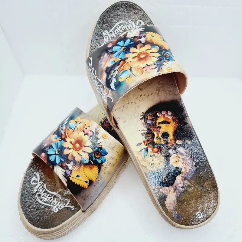 دمپایی زنانه مدل گیتی کد BRN-333