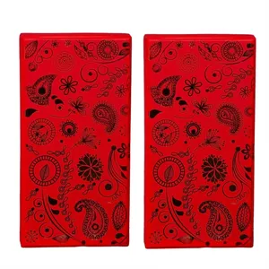 جعبه هدیه طرح ترمه مدل 386 بسته 2 عددی