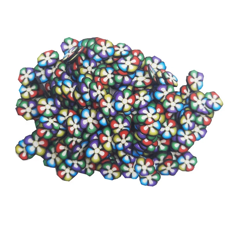 فیمو مدل چیپسی  گلهای زیبا مجموعه 300 عددی