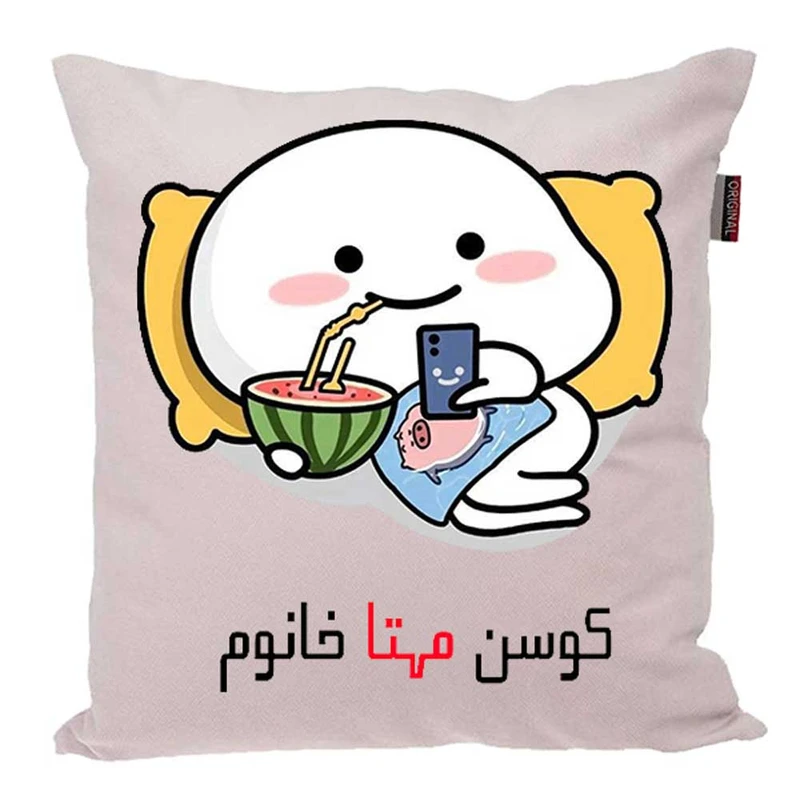 کوسن پاد آفرین مدل فانتزی اسم شخصی طرح دخترانه اسم مهتا کد P1325