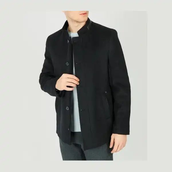 کت مردانه یوکی مدل یقه ایستاده